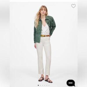 Madewell Kick Out Crop Jeans NWT Size Petite 31